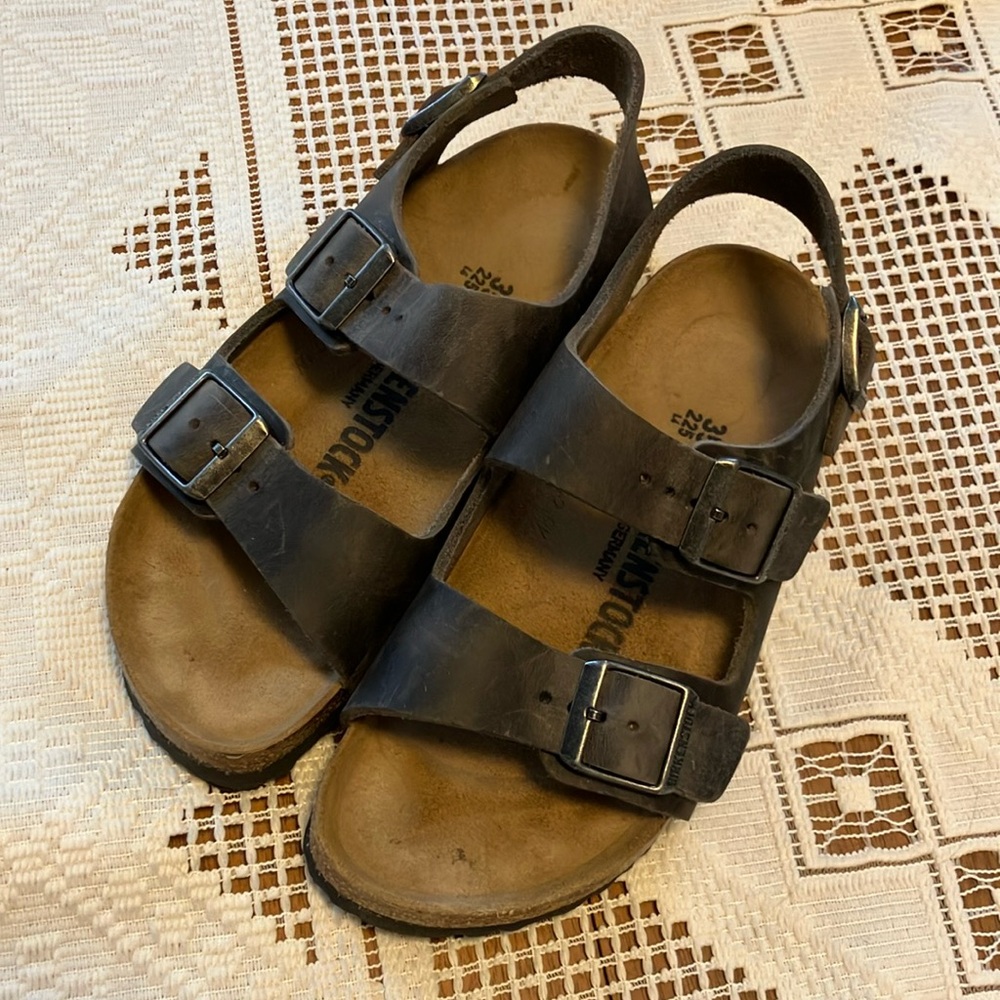 Birkenstock Milano Gray 35 Narrow